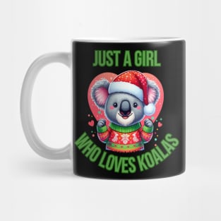 Just A Girl Who Loves Koalas Mug